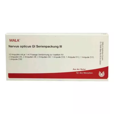 NERVUS OPTICUS GL Serijinė pakuotė 3 ampulės, 10X1 ml NERVUS OPTICUS GL Serijinė pakuotė 3 ampulės, 10X1 ml