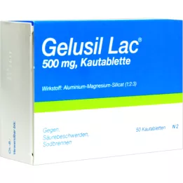 GELUSIL LAC Kramtomosios tabletės, 50 vnt