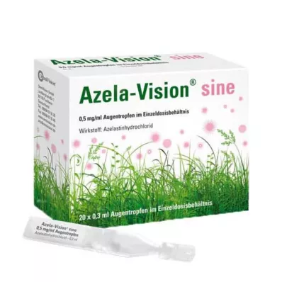 AZELA-Vision sine 0,5 mg/ml vienkartinė oftalmologinė dozė, 20X0,3 ml