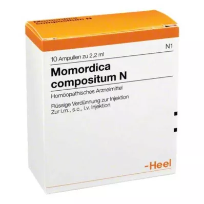 MOMORDICA COMPOSITUM N Ampulės, 10 vnt