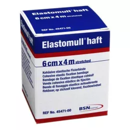 ELASTOMULL lipnus 6 cmx4 m fiksacinis tvarstis, 1 vnt