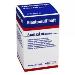 ELASTOMULL lipnus 8 cmx4 m fiksacinis tvarstis, 1 vnt