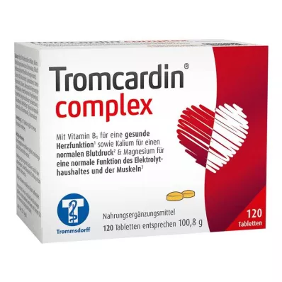 TROMCARDIN kompleksinės tabletės, 120 vnt