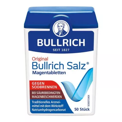 BULLRICH Druskos tabletės, 50 vnt BULLRICH Druskos tabletės, 50 vnt