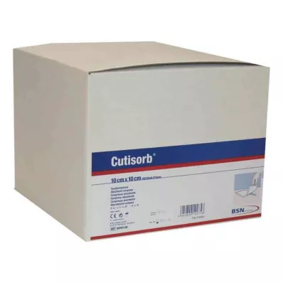 CUTISORB Absorbuojantys įklotai nesterilūs 10x10 cm, 100 vnt CUTISORB Absorbuojantys įklotai nesterilūs 10x10 cm, 100 vnt