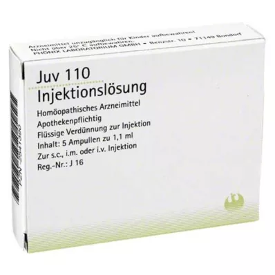 JUV 110 ampulių, 5X1,1 ml