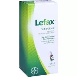 LEFAX Siurblys-skystis, 100 ml