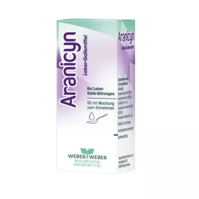 ARANICYN Kepenų tulžies mišinys, 50 ml ARANICYN Kepenų tulžies mišinys, 50 ml