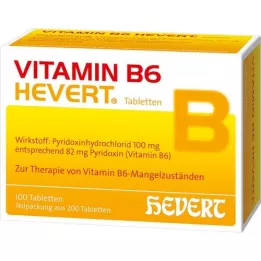 VITAMIN B6 HEVERT tabletės, 200 vnt