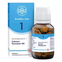 BIOCHEMIE DHU 1 Calcium fluoratum D 6 tabletės, 200 vnt