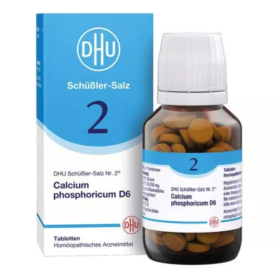 BIOCHEMIE DHU 2 Calcium phosphoricum D 6 tabletės, 200 vnt