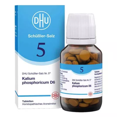 BIOCHEMIE DHU 5 Potassium phosphoricum D 6 tabletės, 200 kapsulių BIOCHEMIE DHU 5 Potassium phosphoricum D 6 tabletės, 200 kapsulių