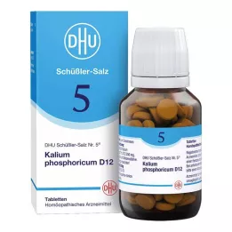 BIOCHEMIE DHU 5 Potassium phosphoricum D 12 tablečių, 200 vnt