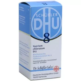 BIOCHEMIE DHU 8 Sodium chloratum D 12 tablečių, 200 vnt