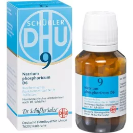 BIOCHEMIE DHU 9 Natrium phosphoricum D 6 tabletės, 200 kapsulių