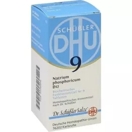 BIOCHEMIE DHU 9 Natrium phosphoricum D 12 tablečių, 200 vnt