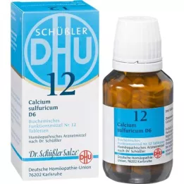 BIOCHEMIE DHU 12 Calcium sulphuricum D 6 tabletės, 200 kapsulių