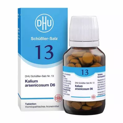 BIOCHEMIE DHU 13 Kalium arsenicosum D 6 tabletės, 200 kapsulių