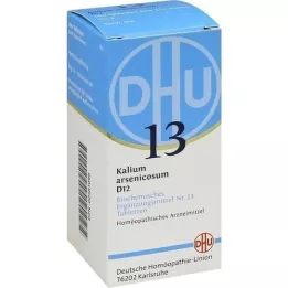 BIOCHEMIE DHU 13 Kalium arsenicosum D 12 tablečių, 200 vnt