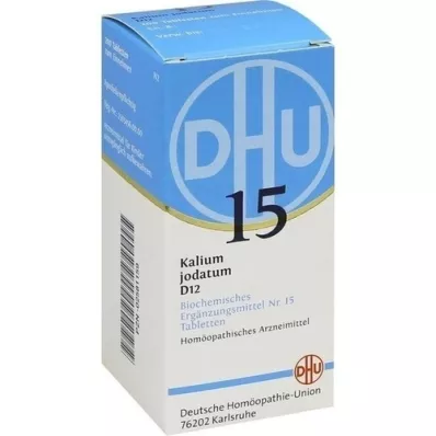 BIOCHEMIE DHU 15 Potassium iodatum D 12 tablečių, 200 vnt