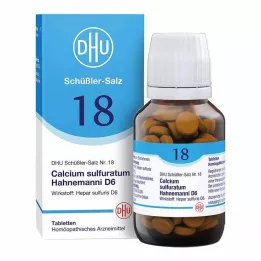 BIOCHEMIE DHU 18 Calcium sulphuratum D 6 tabletės, 200 kapsulių