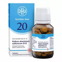 BIOCHEMIE DHU 20 Kalio alum.sulfur.D 12 tablečių, 200 vnt