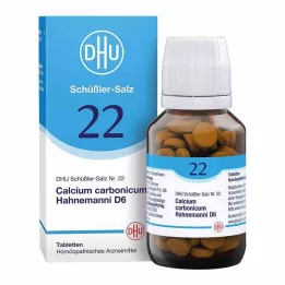 BIOCHEMIE DHU 22 Calcium carbonicum D 6 tabletės, 200 kapsulių