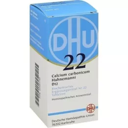 BIOCHEMIE DHU 22 Calcium carbonicum D 12 tablečių, 200 vnt