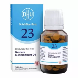 BIOCHEMIE DHU 23 Natrium bicarbonicum D 6 tabletės, 200 vnt