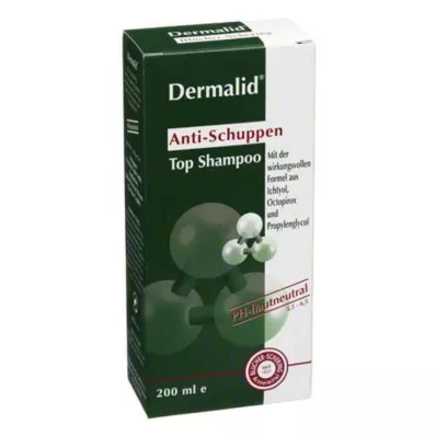 DERMALID Šampūnas nuo pleiskanų, 200 ml DERMALID Šampūnas nuo pleiskanų, 200 ml