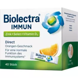 BIOLECTRA Immune Direct lazdelės, 40 vnt