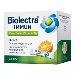 BIOLECTRA Immune Direct lazdelės, 40 vnt