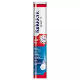KUKIDENT Cleaner Express Active Plus Tabs, 33 vnt