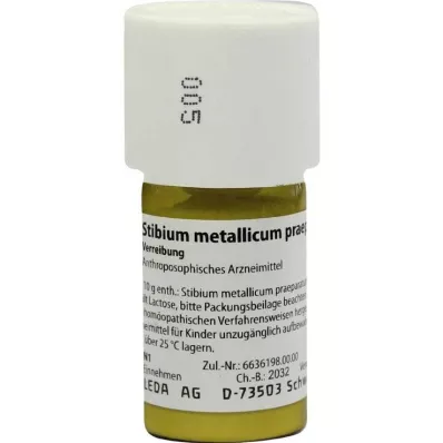STIBIUM METALLICUM PRAEPARATUM D 10 Tritiravimas, 20 g STIBIUM METALLICUM PRAEPARATUM D 10 Tritiravimas, 20 g