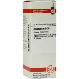 ABROTANUM D 30 skiedinys, 20 ml