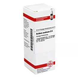 ACIDUM ACETICUM D 6 skiedinys, 20 ml