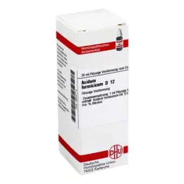 ACIDUM FORMICICUM D 12 skiedinys, 20 ml