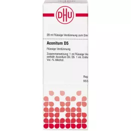 ACONITUM D 5 skiedinys, 20 ml