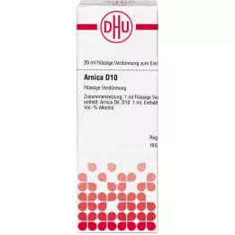 ARNICA D 10 skiedinys, 20 ml