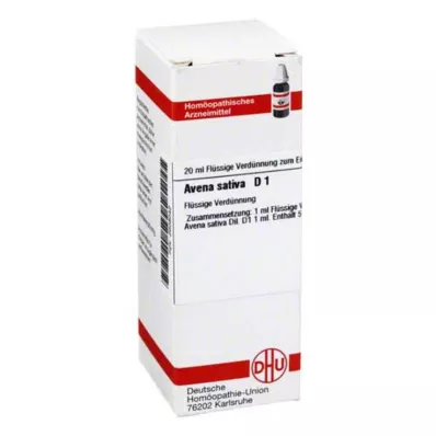 AVENA SATIVA D 1 skiedinys, 20 ml