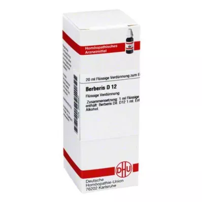 BERBERIS D 12 skiedinys, 20 ml