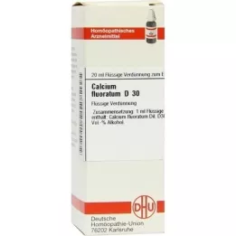 CALCIUM FLUORATUM D 30 skiedinys, 20 ml