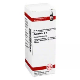 CALENDULA D 6 skiedinys, 20 ml