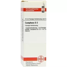 CAMPHORA D 2 skiedinys, 20 ml