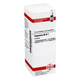 CAPSICUM Motininė tinktūra D 1, 20 ml