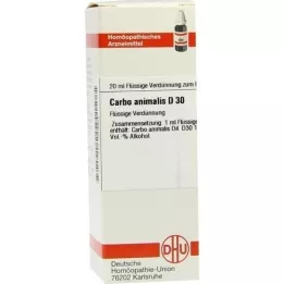 CARBO ANIMALIS D 30 skiedinys, 20 ml