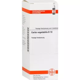 CARBO VEGETABILIS D 10 skiedinys, 20 ml