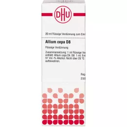 ALLIUM CEPA D 8 skiedinys, 20 ml