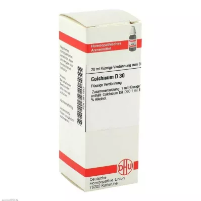 COLCHICUM D 30 skiedinys, 20 ml