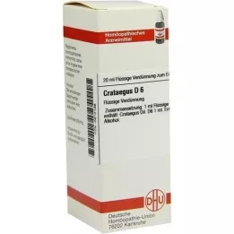 CRATAEGUS D 6 skiedinys, 20 ml